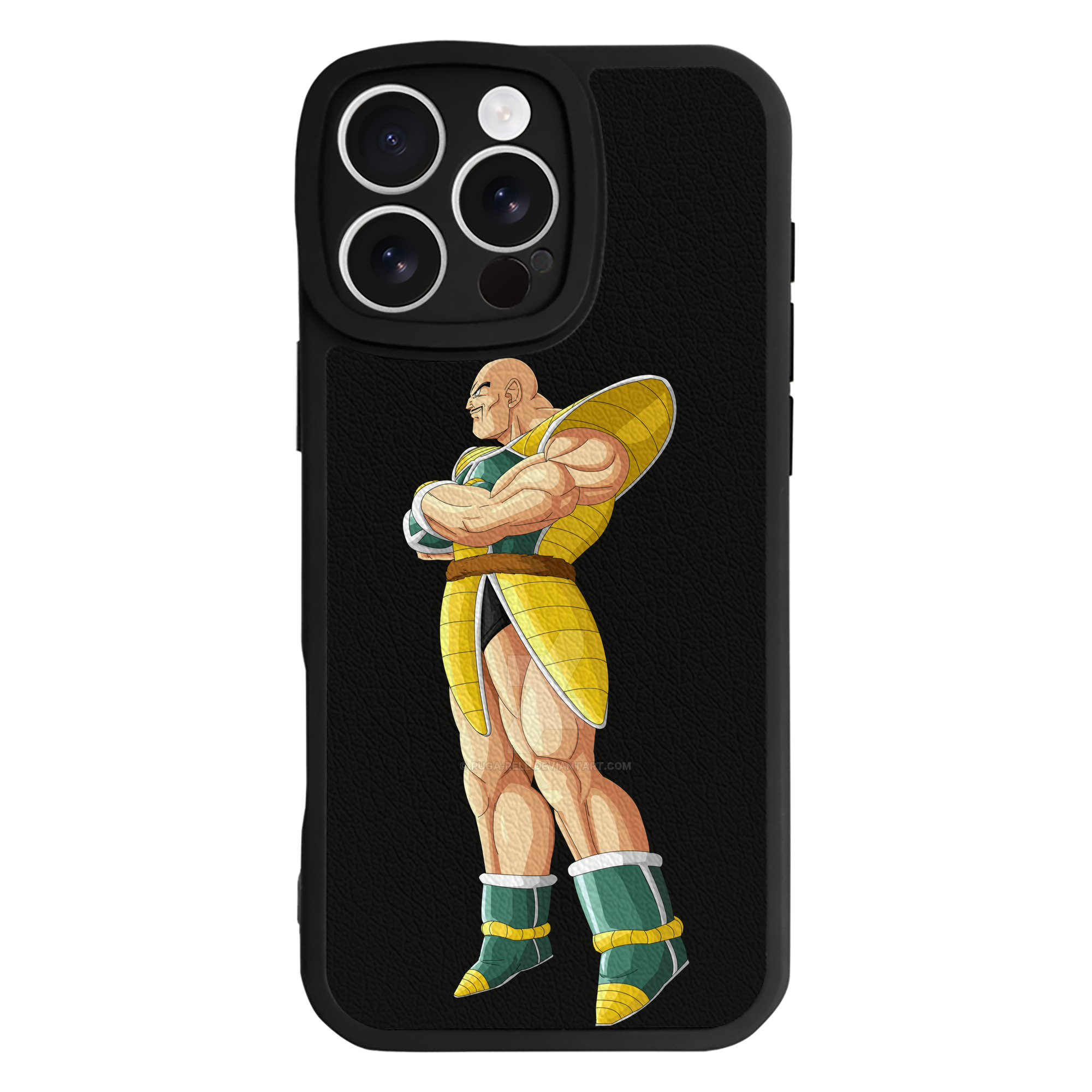 （画像用） ドラゴンボール DRAGON BALL 【iPhone 16シリーズ対応】シリコンスマホケース（レザー調） 材質：シリコン